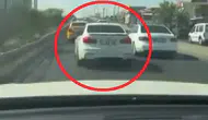 Diyarbakır trafiğinde tehlikeli sürüş kameraya yansıdı