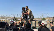 Şanlıurfa valilik korumaları kanalda boğulmak üzere olan iki çocuğu son anda kurtardı