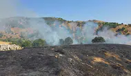 Genç'teki kırsal yangın ekiplerin müdahalesiyle kontrol altına alındı