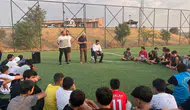 Dicle Kaymakamı Kral Kızı Barajı kenarındaki gençlik kampını ziyaret etti