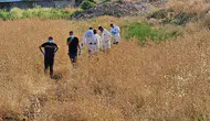 Yenice Mahallesi sınırları içindeki bir tarlada cansız erkek bedeni bulundu