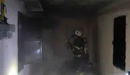 Batman'da apartman terasında çıkan yangın korkuttu