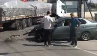 Muş'ta otomobil ile tırın çarpışması sonucu bir kişi yaralandı