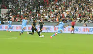 Amed SF ile Trabzonspor arasındaki maçta ilk 20 dakika bordo-mavili üstünlüğüyle geçildi