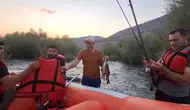 Murat Nehri adasında mahsur kalan iki balıkçı kurtarıldı