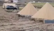 Tunceli Elmalı Yaylası'nda şiddetli yağış üreticileri zor durumda bıraktı