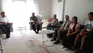Cizre'de YKS derecesi yapan öğrenciler evlerinde ziyaret edildi
