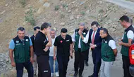 Şırnak Taşdelen köyünde heyelan ve taşkın tehlikesi için önlem alınıyor