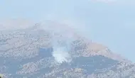 Kalems Dağı’nda yangın, ekipler bölgede