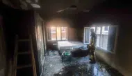 Artuklu'da müstakil evde yangın paniği