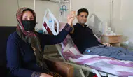 Oğluna böbreğini verebilmek için 32 kilo verdi