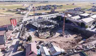 Yüksekova Devlet Hastanesi ek binasında çalışmalar çift vardiya ile sürüyor