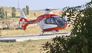 Van'da durumu ağırlaşan hasta için hava ambulansı seferber oldu