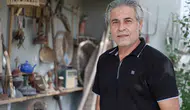 Elazığlı Naci Demirpolat bahçesini asırlık tarım aletleriyle müzeye çevirdi