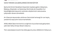 Şanlıurfa merkezli deprem çevre illerde paniğe neden oldu