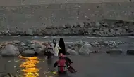 Kezer Çayında mahsur kalan iki öğrenci ekipler tarafından kurtarıldı