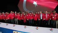 Şanlıurfa TEKNOFEST açılışında protokol üyeleri halay çekerek coşkuyu paylaştı