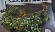 Diyarbakır Dicle'de polisten kaçan şüphelinin evinden uyuşturucu çıktı