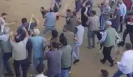 Diyarbakır Canlı Hayvan Borsası'nda alacak verecek kavgası