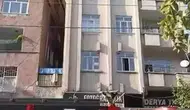 Diyarbakır Bağlar'da apartman dairesinde çıkan yangın paniğe neden oldu