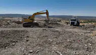 Dicle'de 15 yıllık çöp sahası rehabilite edilerek yeşil alana dönüştürülüyor