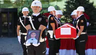 Elazığ'da trafik kazasında hayatını kaybeden polis memuru son yolculuğuna uğurlandı