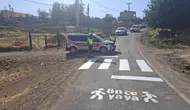 Kurtalan ilçesindeki okullarda yaya geçitleri yenilendi