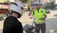 Elazığ sokaklarında motosiklet sürücülerine yönelik geniş çaplı denetim operasyonu