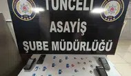 Tunceli'de kuyumcuları sahte altınla dolandıran iki kişi Elazığ'da yakalandı
