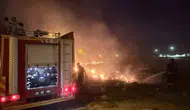 Van Tuşba'da çıkan örtü yangını ekiplerin müdahalesiyle büyümeden söndürüldü