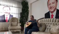 Ercişli görme engelli Abdullah Erdoğan için beste yaptı