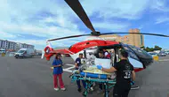 Bitlis'te dünyaya gelen minik bebek helikopter ambulansla Van'a taşındı