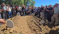 Elazığ'da yanan evde katledilen çift son yolculuğuna uğurlandı