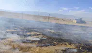 Muşta iki farklı noktada çıkan anız yangınları korku dolu anlar yaşattı