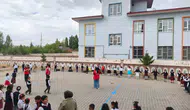 Patnos Kızılay gönüllüleri Sütlü Pınar İlkokulu öğrencileriyle buluştu