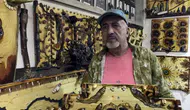 Vanlı Sami Demir atık malzemelerden sanat eserleri üretiyor
