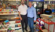 Çermik Müftüsü Kızılarslan Ahilik Haftası kapsamında esnafla bir araya geldi