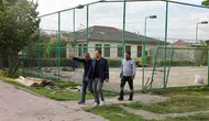 Ağrı'da tenis kortları yenileniyor