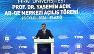 Cumhurbaşkanı Yardımcısı Yılmaz Elazığ'da AR-GE merkezinin açılışını yaptı