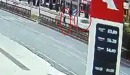 Diyarbakır'da yaya geçidinde ölümden dönülen o anlar kameraya yansıdı