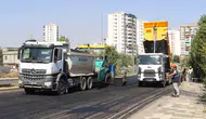 Diyarbakır'da iki ana cadde 10 bin 400 ton asfaltla yenilendi