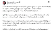 Şanlıurfa Karaköprü merkezli 5.4 büyüklüğünde deprem meydana geldi