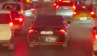 Diyarbakır trafiğinde itfaiye aracına yol vermeyen sürücü tepki çekti