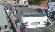 Siirt Baykan yolunda otomobil kazası sonucu iki kişi yaralandı