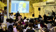 Silopi Cudi Mahallesi sakinleri açık havada sinema keyfi yaşadı