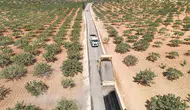 Birecik ilçesinde 40 kilometrelik grup yolu yenileniyor