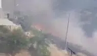 Gercüşte çıkan yangın tarım arazilerini küle çevirdi