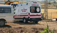 Elazığ'da inşaat alanında kamyondan düşen işçi yaralandı