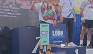 Cizreli sporcu Ramazan Değer Haliç koşusunda podyuma çıktı