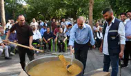 Siverek halkı unutulmaya yüz tutan bulgur kaynatma geleneğini yeniden canlandırdı